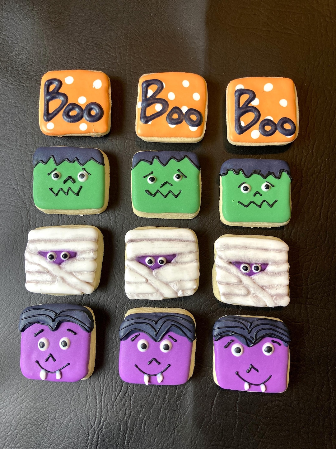 Mini Boo Boo's Mini Boo Cookie Gift Set. 1 Dozen Decorated Sugar Cookies - Etsy