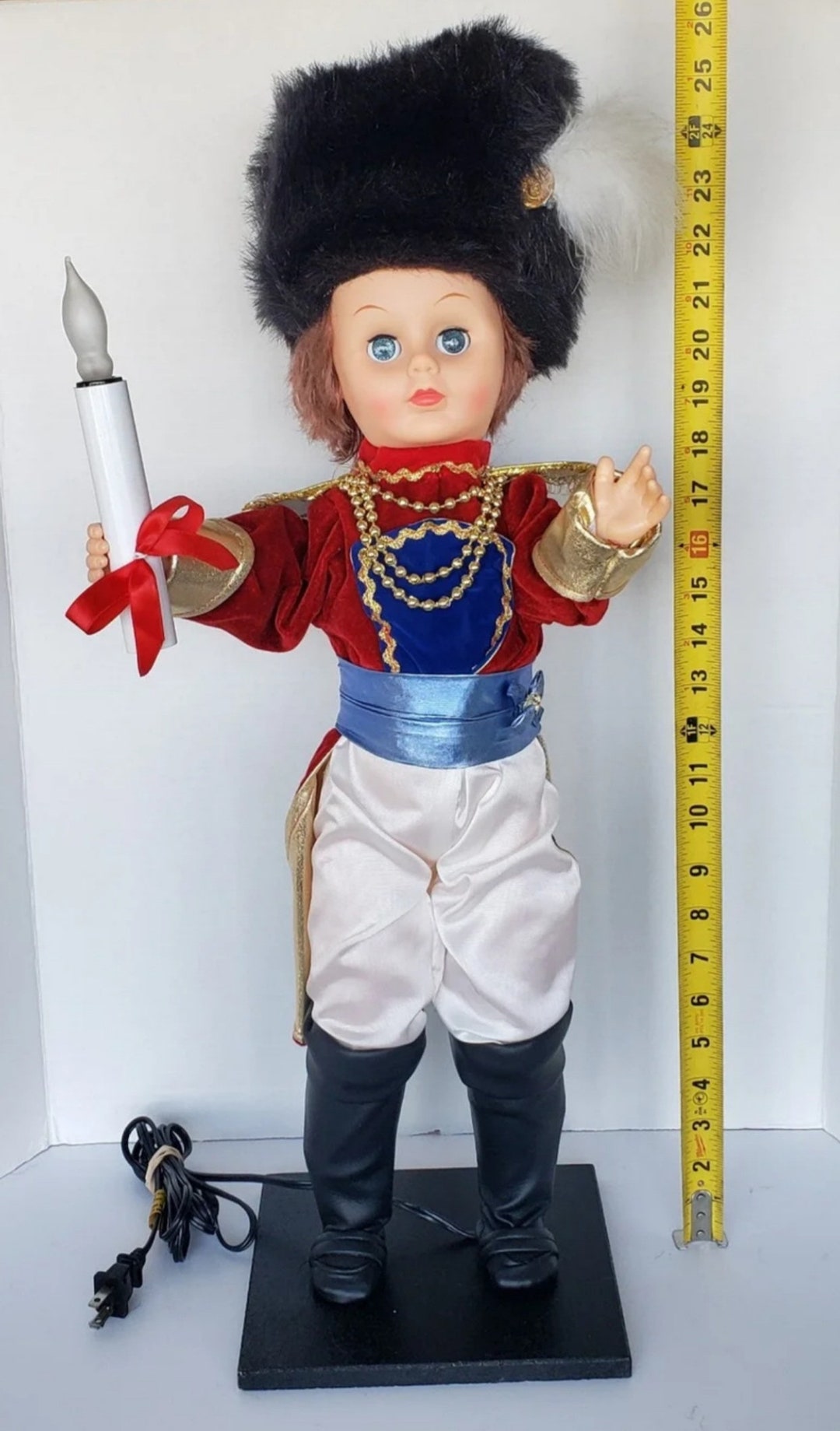VTG Caroler Boy Royal Guard Solider Etsy