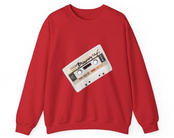 Viktor Tsoi Retro Kassette Sweatshirt