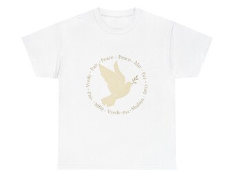 Dove of PEACE unisex Cotton tee