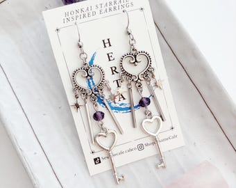 Herta Celestial Chandelier Earrings | Honkai Star Rail Earrings | Cosplay Earrings | Handmade Earrings | Designer Jewelry |
