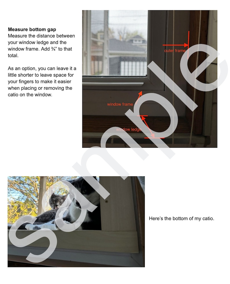 Catio DIY Digital Plan - Window Box for Cats - Etsy
