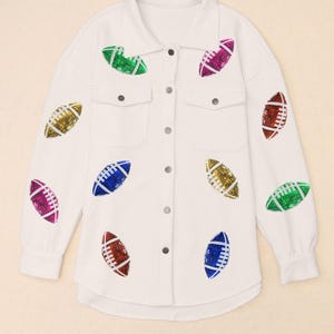Sequin Football Light Sweater Tank