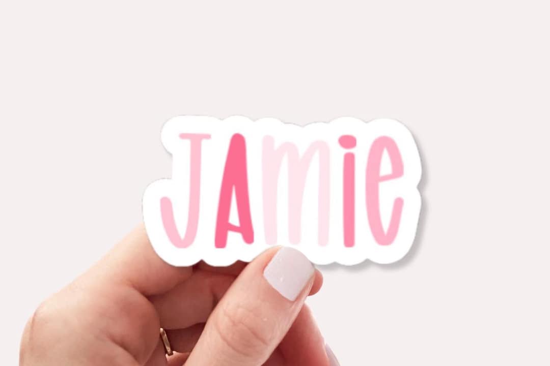 Water Bottle Sticker | Personalized Name Vinyl Sticker | Custom Name ...