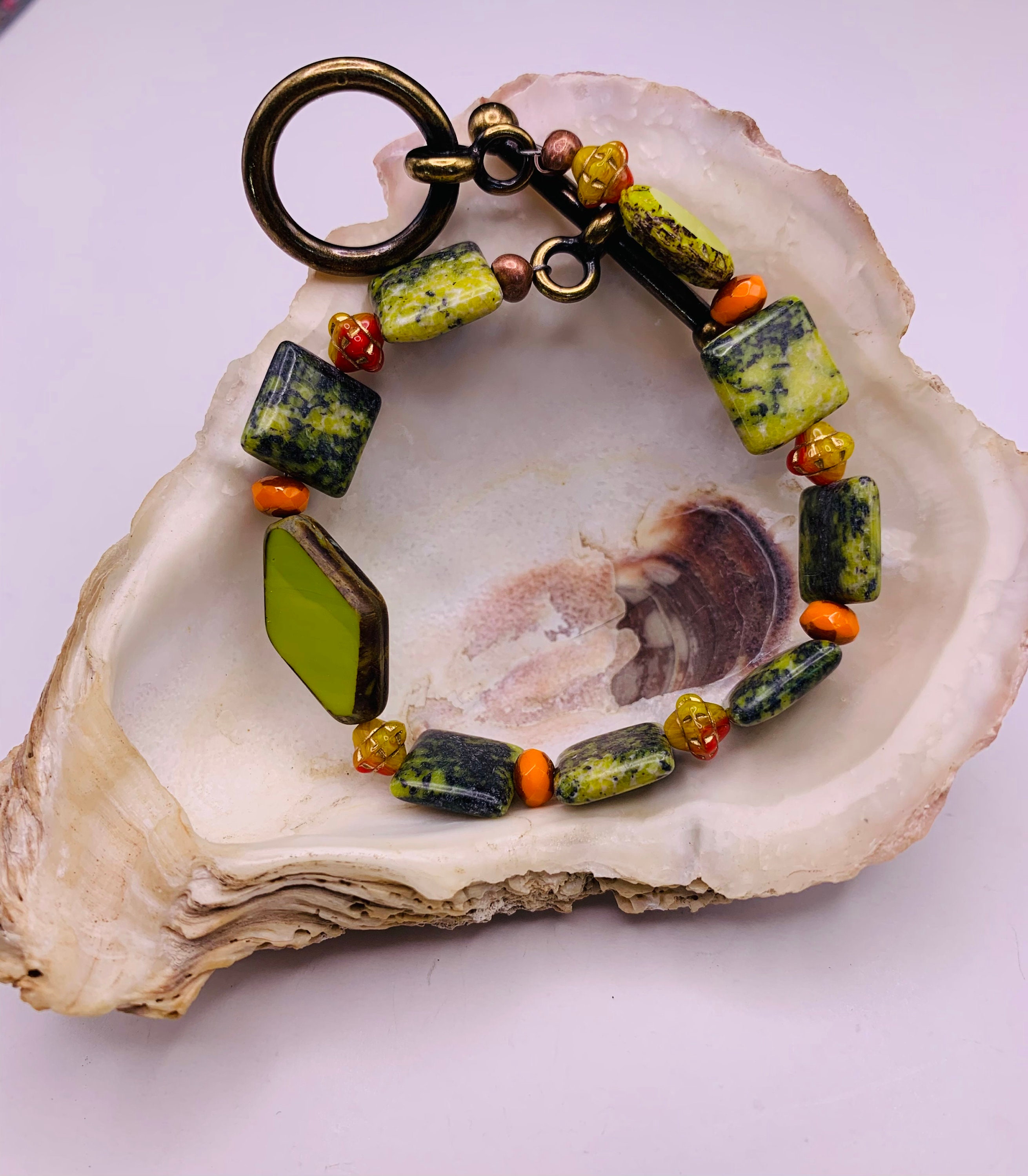 Colorful Bead Bracelet for Women Artistic Bead Bracelet Etsy