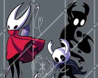 Hollow Knight Wooden Keychains