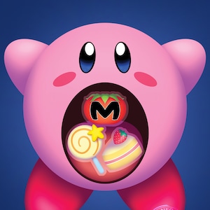 Kirby Shaker Keychain