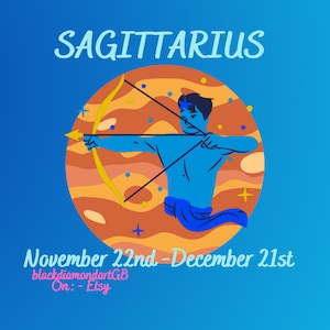Sagittarius archer star sign abstract digital art print. Sagittarius archer horoscope zodiac fire sign abstract digital art print.