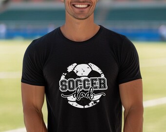 Soccer Dad Shirt,  Soccer Papa Sweatshirt, Sport Dad Tee, Dad Birthday Gift, Game Day T-shirts, Cool Gift for Dad, Father&#39;s Day Gift