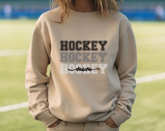 Hockey Mom Shirt: Sport Game Day Tee, Sweatshirt & Hoodie