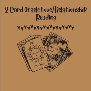 Oracle Love Reading - 2 Card