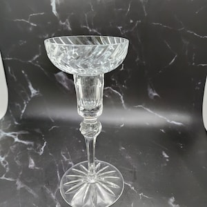 Crystal Champagne Glass Vintage 1980&#39;s