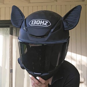Motorcycle Helmet Accessory Desmodus Bat Ears