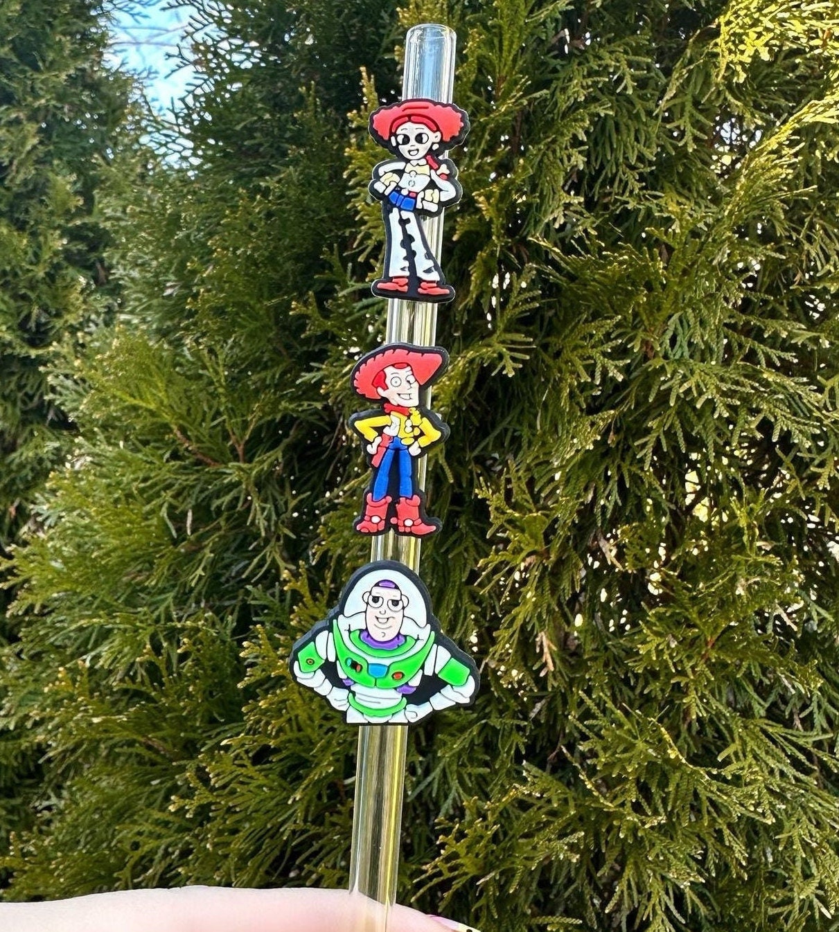 Toy Story Straw Topper/ Buzz Lightyear Straw Topper/woody Straw Topper ...