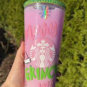 The Grinch Starbucks Tumbler – A Blissfully Beautiful Boutique