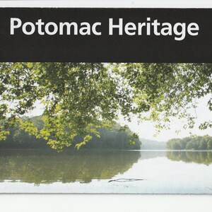 Potomac Heritage National Scenic Trail Official NPS Guide Map Brochure National Parks America The Beautiful