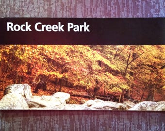 Rock Creek Park Official NPS Guide Map Brochure National Parks America The Beautiful