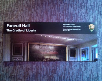 Boston National Historical Park Faneuil Hall Official NPS Guide Map Brochure National Parks America The Beautiful
