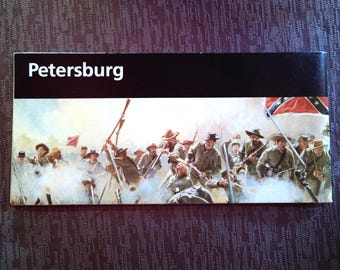 Petersburg National Battlefield Official NPS Guide Map Brochure National Parks America The Beautiful