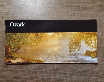 Ozark National Scenic Riverways Official NPS Map Guide Brochure National Parks America The Beautiful