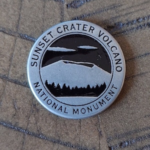 Official NPS Token Sunset Crater Volcano National Monument Collectible Coin National Parks America The Beautiful