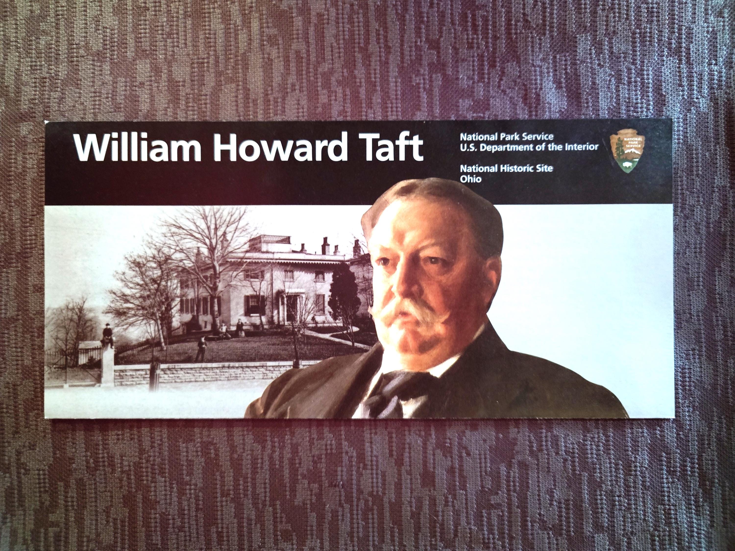 William Howard Taft National Historic Site Official NPS Guide Map ...