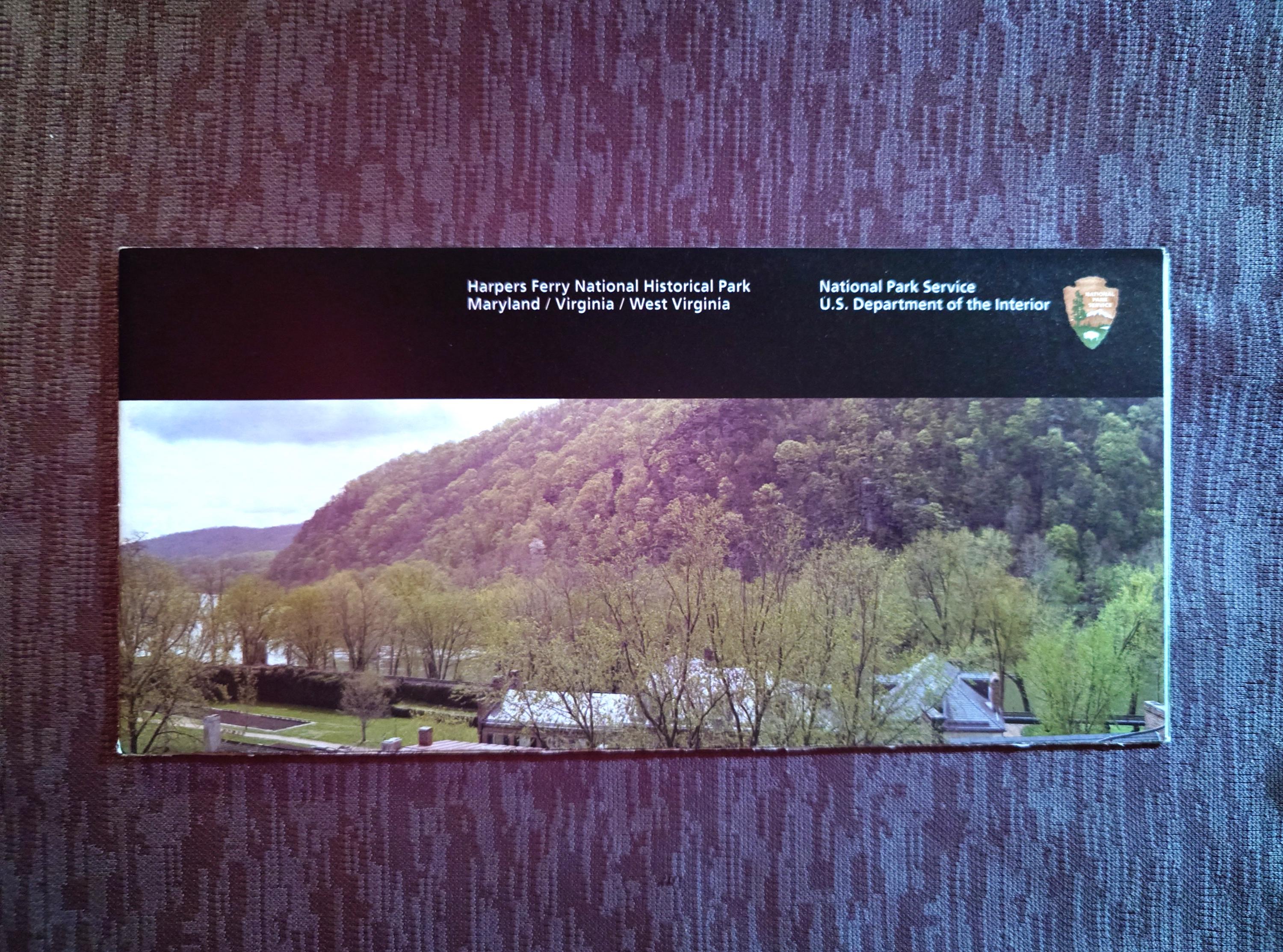 Harpers Ferry National Historical Park Official NPS Guide Map Brochure ...