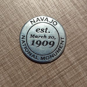 Official NPS Token Navajo National Monument Collectible Coin National Parks America The Beautiful