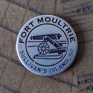 Official NPS Token Fort Moultrie National Historical Park Collectible Coin National Parks America The Beautiful