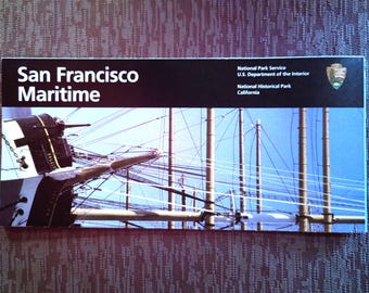 San Francisco Maritime National Historical Park Official NPS Guide Map Brochure National Parks America The Beautiful