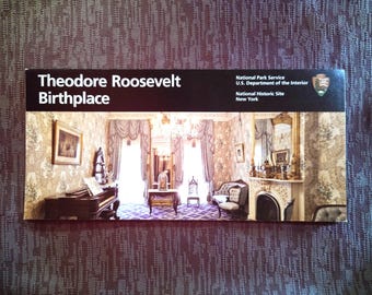 Theodore Roosevelt Birthplace National Historic Site Official NPS Guide Map Brochure National Parks America The Beautiful