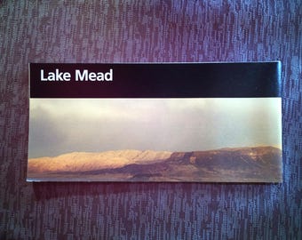 Lake Mead National Recreation Area Official NPS Guide Map Brochure National Parks America The Beautiful