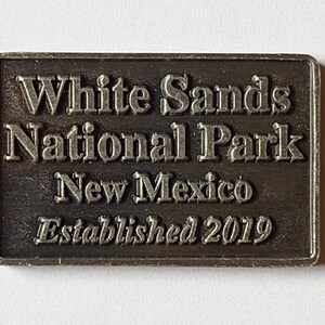 Official NPS Token White Sands National Park Collectible Coin National Parks America The Beautiful