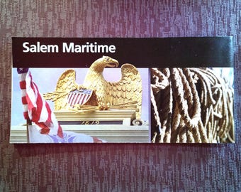 Salem Maritime National Historic Site Official NPS Guide Map Brochure National Parks America The Beautiful