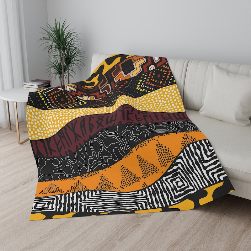 Tribal Majesty Quilted Blanket NCU0VH213