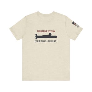 Personalized Submarine Veteran Shirt - Boat Name and Hull Number - Service Earned Benefits VAAR image 10