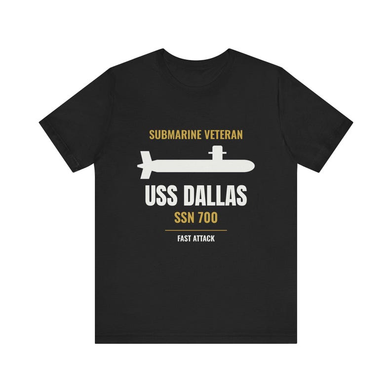 Personalized Fast Attack Submarine Veteran Shirt - Custom Boat Name and Hull Number - Submariner Gift image 1