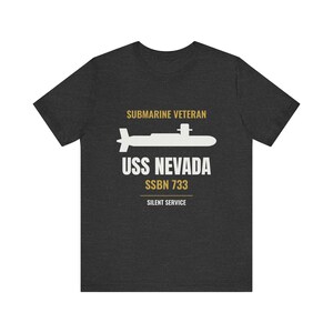 Camiseta personalizada para veteranos de submarinos con nombre del submarino y número de casco - Regalo personalizado para submarinistas imagen 5
