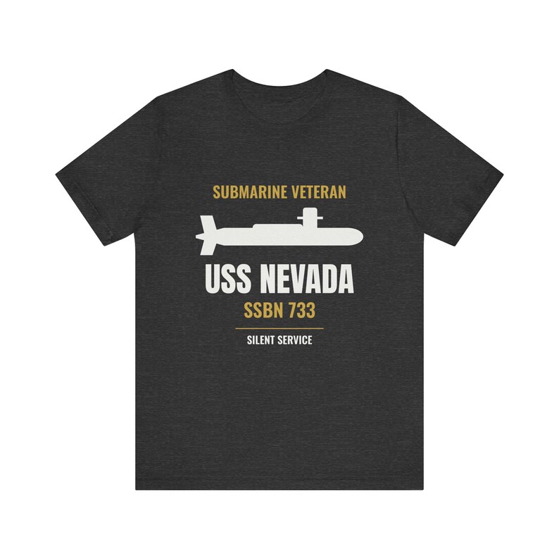 Camiseta personalizada para veteranos de submarinos con nombre del submarino y número de casco - Regalo personalizado para submarinistas imagen 5