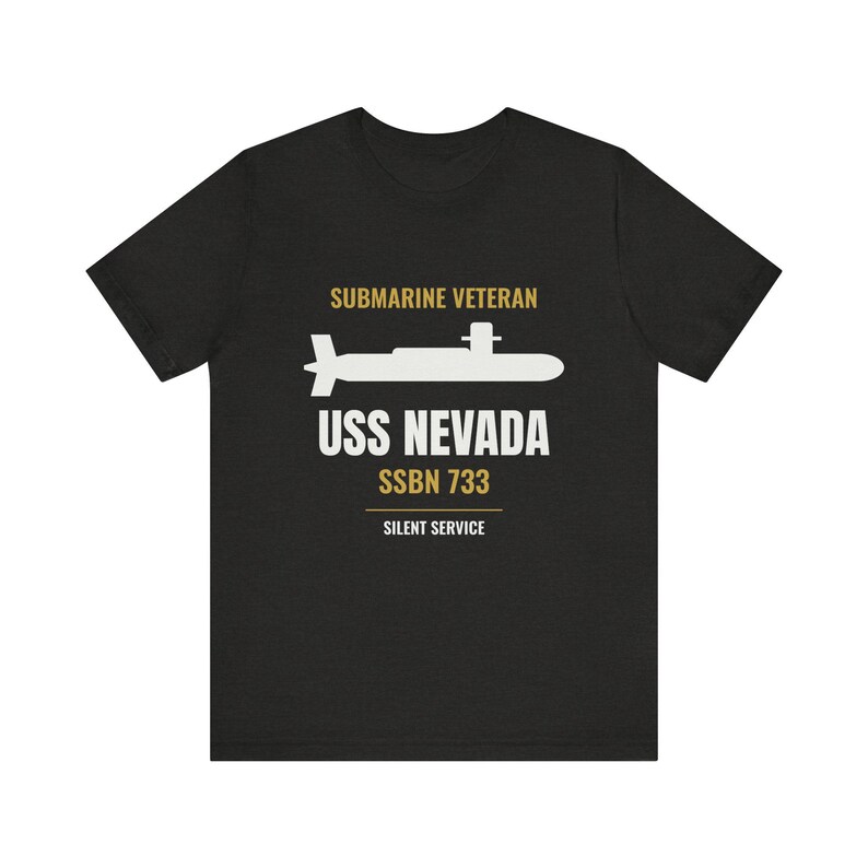 Camiseta personalizada para veteranos de submarinos con nombre del submarino y número de casco - Regalo personalizado para submarinistas imagen 3