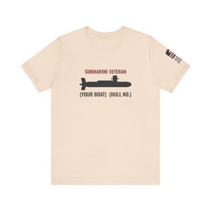 Personalized Submarine Veteran Shirt - Boat Name and Hull Number - Service Earned Benefits VAAR image 6