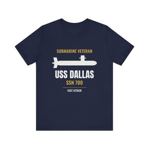 Personalized Fast Attack Submarine Veteran Shirt - Custom Boat Name and Hull Number - Submariner Gift image 7