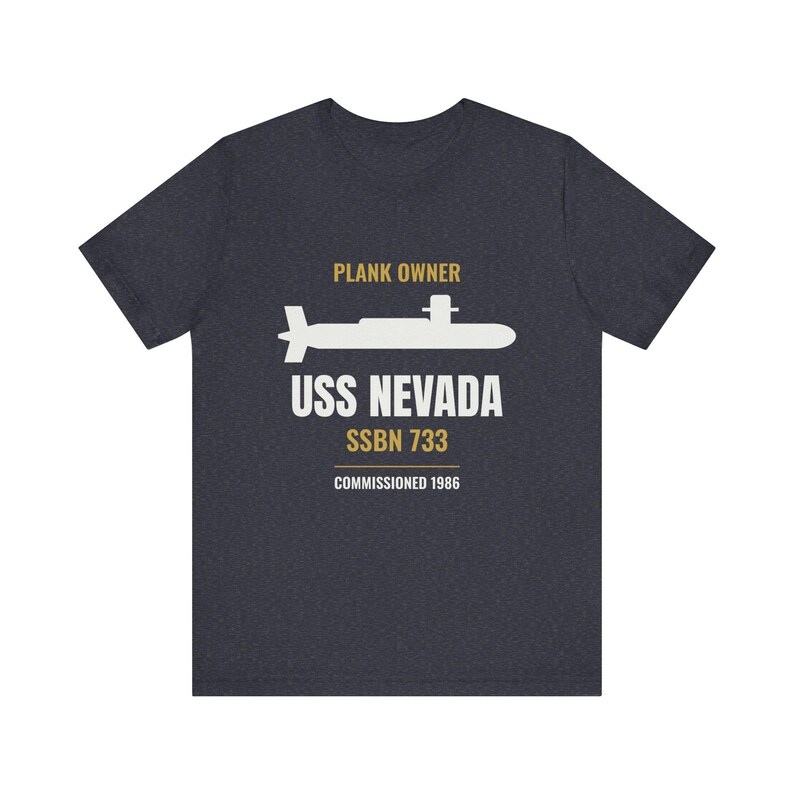 Personalized Plank Owner Submarine Shirt - Custom Boat Name Hull Number and Commissioning Year image 6