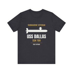 Personalized Fast Attack Submarine Veteran Shirt - Custom Boat Name and Hull Number - Submariner Gift image 4