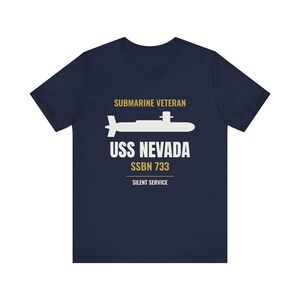 Camiseta personalizada para veteranos de submarinos con nombre del submarino y número de casco - Regalo personalizado para submarinistas imagen 7