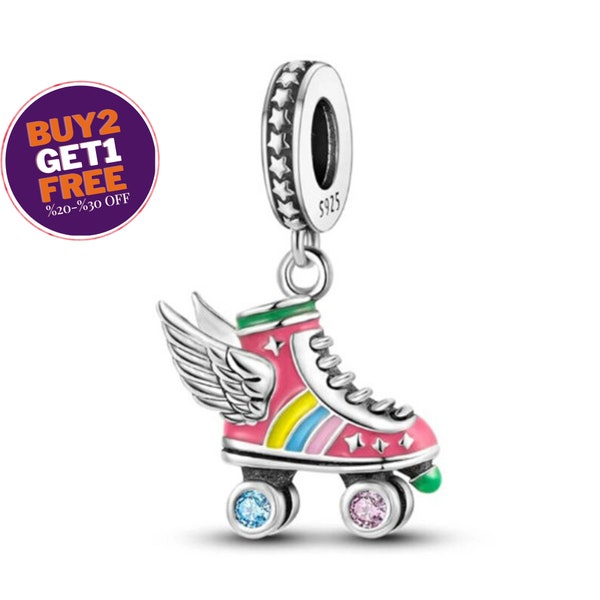 Roller Skate Charm Etsy