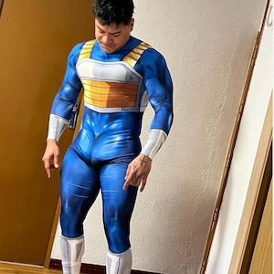 Disfraz de guerrero de anime para cosplay