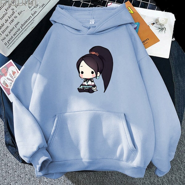 Anime Game Hoodie, Christmas Gift, Anime Cosplay, Cut Kawai, Gift for Her, Gift for Him, Gamer Girl, Unisex Sweatshirt, Students 2023