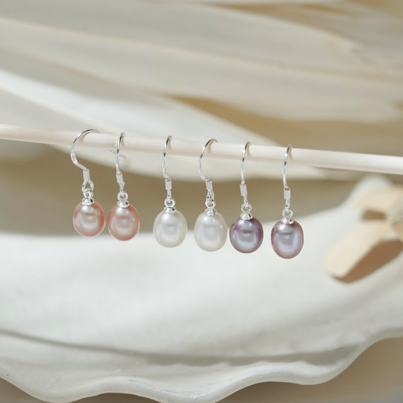Orecchini argento con perle - Italia