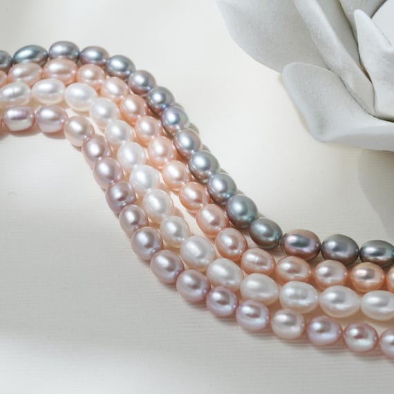 Orecchini Donna Con Perle D'Acqua Dolce In Argento 925 – Pendenti A Goccia Con Perla Vera Bianca – Gioielli Eleganti Anallergici In Confezione Regalo